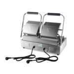 Contact Grill - Grooved - Double Grill Plate - 2 x 22cm - imagine 4