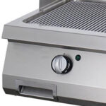 Heavy Duty Griddle - Grooved - Double Unit - 70cm Deep - Electric - imagine 5