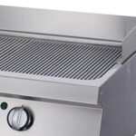 Heavy Duty Griddle - Grooved - Double Unit - 70cm Deep - Electric - imagine 3