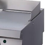 Heavy Duty Griddle - Smooth Chrome - Single Unit - 70cm Deep - Gas - imagine 5