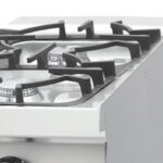 Heavy Duty Cooker - 2 Burners - Single Unit - 70cm Deep - Gas - imagine 3