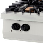 Premium Cooker - 4 Burners - Double Unit - 90cm Deep - 40kW - Gas - imagine 5