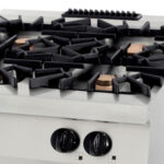 Premium Cooker - 4 Burners - Double Unit - 90cm Deep - 40kW - Gas - imagine 3