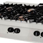 Premium Cooker - 6 Burners - Triple Unit - 90cm Deep - Gas - imagine 5