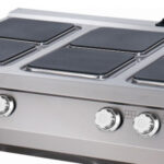 Premium Cooker - 6 Burners - Triple Unit - 90cm Deep - Electric - imagine 5