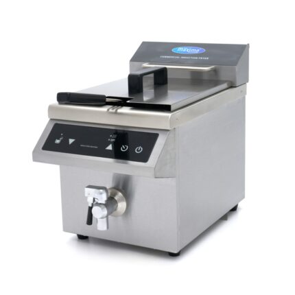 Deep Fryer - 8L - 1 Basket - Induction - with Drain Tap
