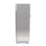 Fridge - 400L - 3 Adjustable Shelves - Stainless Steel - on Wheels - imagine 6