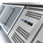 Counter Fridge - 223cm - 4 Glass Doors - imagine 12