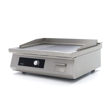 Induction Griddle 700 - Smooth and Grooved - 5000W - Double