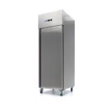 Freezer - 400L - 3 Adjustable Shelves - Stainless Steel - on Wheels