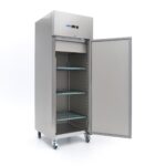Freezer - 400L - 3 Adjustable Shelves - Stainless Steel - on Wheels - imagine 11