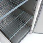 Freezer - 400L - 3 Adjustable Shelves - Stainless Steel - on Wheels - imagine 12