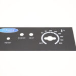 FRYER 6L - Control Panel Sticker