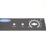 FRYER 6/8L - Control Panel Sticker