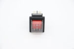 Red Waterproof Switch 25A (Large)