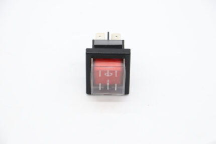 Red Waterproof Switch 25A (Large)