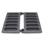 HOT DOG STRIPED - Hot Plates (Set Of 2)