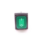 POWER SWITCH - Green (4 Pins)