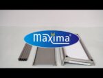 Stainless Steel Table - 160 x 70cm - Adjustable Height - with Backsplash - imagine 6