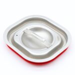 Gastronorm Lid - 1/6 GN - Stainless Steel - Airtight Seal