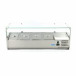 Countertop Prep Fridge - 120cm - Fits 4 x 1/3 GN - imagine 2