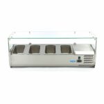Countertop Prep Fridge - 120cm - Fits 4 x 1/3 GN - imagine 6
