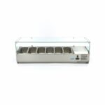 Countertop Prep Fridge - 140cm - Fits 6 x 1/3 GN - imagine 6