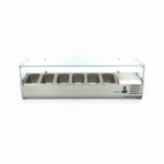 Countertop Prep Fridge - 150cm - Fits 6 x 1/3 GN - imagine 6