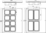 Saladette - 67L - incl 8 x 1/6 GN - Tabletop - imagine 8