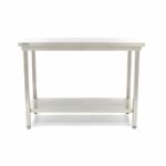 Stainless Steel Table - 140 x 70cm - Adjustable Height