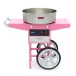 Candy Floss Machine – Ø 52cm – Pink – with Cart - imagine 3