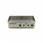 Griddle - Smooth - 73cm - incl Drip Tray - 400V - imagine 2