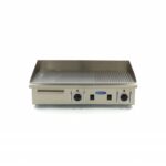 Griddle - Half Grooved - 73cm - incl Drip Tray - 400V - imagine 2