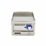 Commercial Grade Griddle - Smooth - Single Unit - 60cm Deep - Gas - imagine 2