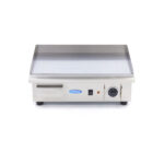 Griddle - Smooth Chrome - 55cm - incl Drip tray - imagine 2