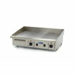 Griddle - Half Grooved - 73cm - incl Drip Tray - 400V