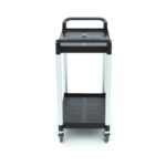 Serving Trolley – 2 Plastic Shelves – 86,5 x 42,5cm - imagine 3