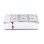 Chocolate Melter - 3 x 1/3 GN 10cm - imagine 3