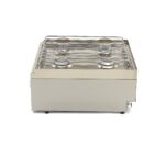 Commercial Grade Cooker - 4 Burners - Double Unit - 60cm Deep - Gas - imagine 3