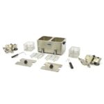 Deep Fryer - 2 x 8L - 2 Baskets - with Drain Tap - imagine 6