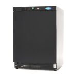 Fridge - 200L - 3 Adjustable Shelves - Black