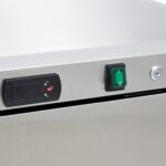 Fridge - 200L - 3 Adjustable Shelves - Stainless Steel - imagine 6