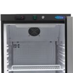 Fridge - 400L - Black - with Glass Door - imagine 5