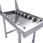 Stainless Steel Straight Roller Table - for Rack Conveyor Dishwasher - imagine 6
