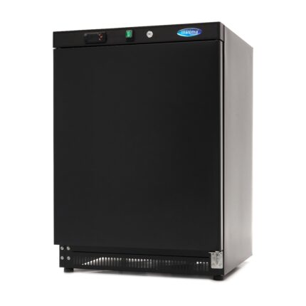 Freezer - 200L - 2 Fixed Shelves - Black