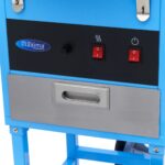 Candy Floss Machine – Ø 52cm – Blue – with Cart - imagine 12