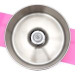 Candy Floss Machine – Ø 52cm – Pink – with Cart - imagine 6