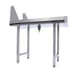 Stainless Steel Straight Roller Table - for Rack Conveyor Dishwasher - imagine 10