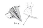 Batter Dispenser - 1,6L - Stainless Steel - Incl Dosing Button - imagine 4
