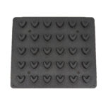 Tartlet Mould - Heart - 30 pieces - imagine 3